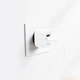 Сетевое зарядное устройство XO L97 PD с 1Type-C/1USB/2.4A с кабелем Type-C - MicroUSB Белое - изображение 3