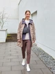Пуховик зимний женский Uniqlo 223335321 XL Бежевый (1159772910) - изображение 8