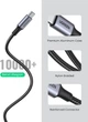 Кабель Ugreen US316 USB Type-C to USB Type-C 100W Fast Charge Cable Aluminum Case with Braided 3 м Black (UGR-90120) - изображение 7