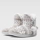 Kapcie domowe damskie ocieplane z zakrytymi palcami Home & Relax 20SDR1147 41 26 cm Szare (5904248933449) - obraz 2