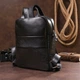 Рюкзак женский SHVIGEL 15304 кожаный Черный - изображение 8