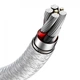 Кабель Baseus Cafule Metal Data Type-C 66W (2m) (white) - изображение 5