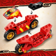 Конструктор LEGO Ninjago Мотоцикл Кая 54 деталі (71734) - зображення 8