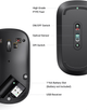 Мышь Ugreen MU001 Portable Wireless Black (UGR-90372) - изображение 9