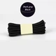 Шнурки в смужку Fastlaces TW-3 Dark Gray Black 120 см TW3DGBL120 - зображення 1