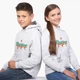 Детский худи БТС (Butter BTS) Светло-серый меланж (9298-3267) 140 см - изображение 5