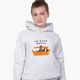 Детский худи Вся правда о медведях (We Bare Bears) Светло-серый меланж (9298-2890) 128 см - изображение 2