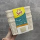 Набір кошиків бежевого кольору 3 шт. 165*125*107 мм 1,5 л Ucsan plastik M-3926 - зображення 3