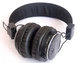 Бездротові Bluetooth навушники Atlanfa AT-7611 c MP3 плеєр, FM радіо приймачем і мікрофоном чорні - зображення 1