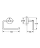 Тримач для туалетного паперу Grohe Bau Cosmopolitan Neutral (40457001) - изображение 5