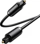 Кабель Ugreen AV122 Toslink Optical Male to Male Audio Cable 1.5 м Black (70891) - изображение 1