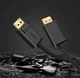 Кабель Ugreen DP102 DP 1.2 Male to Male Cable 1 м Black (10244) - изображение 6