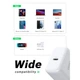 Мережевий зарядний пристрій UGREEN CD272 33W PD3.0 QC4.0 Smart Fast Charger White (40942) - зображення 7