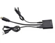 Перехідник HDMI M to VGA F STLab - зображення 1