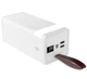 УМБ SINKO R5005 с LED фонариком и LCD-дисплеем (PD/QC 3.0) (50 000 mAh) White (UA-102891) - изображение 2