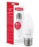 Светодиодная лампа 5W MAXUS C37 4100K 220V E27 - изображение 1