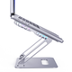 Підставка для ноутбука VHG P43 складана з вентилятором Folding Laptop Stand Silver - зображення 4