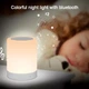 Сенсорный светильник аккумуляторный с блютус колонкой VHG LV2016 Touch Dimmable Table Lamp White - изображение 7