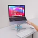 Подставка для ноутбука VHG L43 складная поворотная 360°C Rotatable Laptop Stand Silver - изображение 7