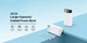 УМБ REMAX Power Bank 10000 mAh Lesu Series 2A Cabled RPP-93 White - зображення 2