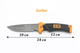 Туристический охотничий тактический нож с чехлом Gerber Bear Grylls BG D752-1317 24 см - изображение 4