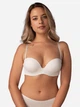 Бюстгальтер с Push-up бесшовный brabrabra Цветной Комфорт SLZ19801225 75A Белый (6907200018733) - изображение 1