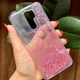 Чехол Glitter для Xiaomi Redmi 9 бампер силиконовый аквариум сердце Розовый - изображение 2