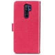 Чехол Clover для Xiaomi Redmi 9 книжка кожа PU малиновый - изображение 3