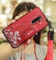 Чохол Lanyard для Xiaomi Redmi Note 8 Pro бампер з ремінцем Red Без бренду - зображення 2