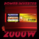 Преобразователь напряжения Power Inverter 2000 / 4000 Ватт инвертор 2000W / 4000W с модифицированным синусом автомобильный инвертор 2 квт - изображение 2