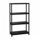 Стелаж Toomax 4 полиці cm. 80x40x138h black (5140) - зображення 1