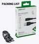 Кабель USB - Lightning ACEFAST C3-02 2.4A 1.2m черный (AFC3-02B) - изображение 4