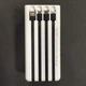 Зовнішній акумулятор Power Bank 309 30000 Mah портативний зарядний пристрій на сонячній батареї з LED дисплеєм 2 USB перехідники USB/Type-C/MicroUSB/Lightning - зображення 8