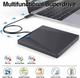 Versiontech USB3.0 Внешний CD DVD-рекордер Оптический привод DVD +/-RW DVD +/-RW для Apple Mac MacBook Pro и ноутбука - изображение 3