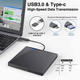 Versiontech USB3.0 Внешний CD DVD-рекордер Оптический привод DVD +/-RW DVD +/-RW для Apple Mac MacBook Pro и ноутбука - изображение 6