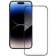 Защитное стекло LUX для Apple Iphone 14 Pro Full Сover черный 0,3 мм в упаковке - изображение 1