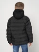 Детская демисезонная куртка для мальчика Minoti Ready 6 37140JNR 98-104 см Черная (5059030913243) - изображение 4