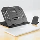 Подставка для ноутбука VHG A25 складная version 2 Folding Laptop Stand Black - изображение 2