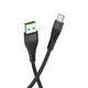 Кабель для зарядки телефона с быстрой зарядкой USB Type-C Android Flash Hoco U53 |120см 5A| Черный - изображение 2