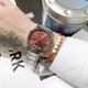 Наручные классические часы Casio MTP-VC01D-5EUDF Серебро\Красный - изображение 5