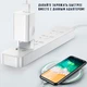 Мережевий зарядний пристрій адаптер BASEUS For Qi Quick Charge 1USB 2.4A QC 3.0 з функцією швидкої зарядки White - зображення 6