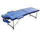 Массажный стол двухсекционный ZET-1044 цвет Navy Blue размер L - изображение 1