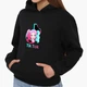 Детский худи ТикТок Харли Квин (TikTok Harley Quinn) Черный (9298-1646) 140 см - изображение 1