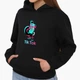 Детский худи ТикТок (TikTok) Черный (9298-1644) 152 см - изображение 1