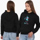 Детский худи ТикТок (TikTok) Черный (9298-1644) 152 см - изображение 2