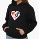 Детский худи Лайк и ТикТок (Likee & TikTok) Черный (9298-1560) 128 см - изображение 1