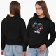 Детский худи ТикТок (TikTok) Черный (9298-1942) 140 см - изображение 2