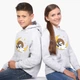 Детский худи Вся правда о медведях (We Bare Bears) Светло-серый меланж (9298-2894) 140 см - изображение 5