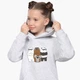 Детский худи Вся правда о медведях (We Bare Bears) Светло-серый меланж (9298-2892) 128 см - изображение 1