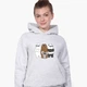 Детский худи Вся правда о медведях (We Bare Bears) Светло-серый меланж (9298-2892) 128 см - изображение 2